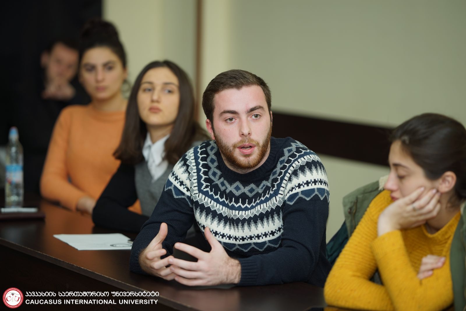 საერთაშორისო უსაფრთხოების სამართლის დოქტორმა, გიგა ლემონჯავამ კსუ-ში ღია ლექცია წაიკითხა
